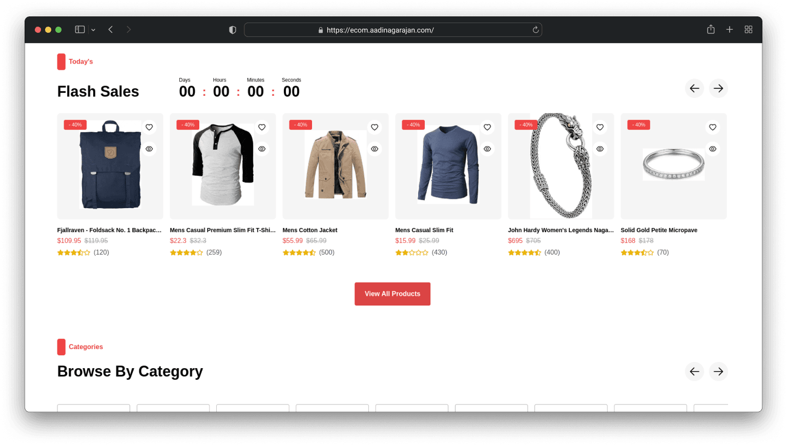 E-Commerce Website